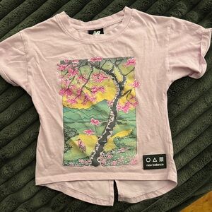 New Balance Kids Light Pink Scenic Tee
